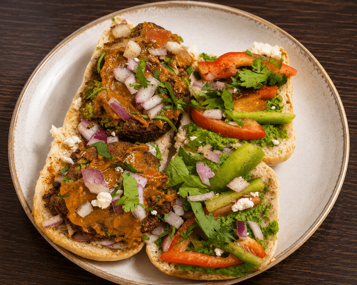 Veg Kebab Pav